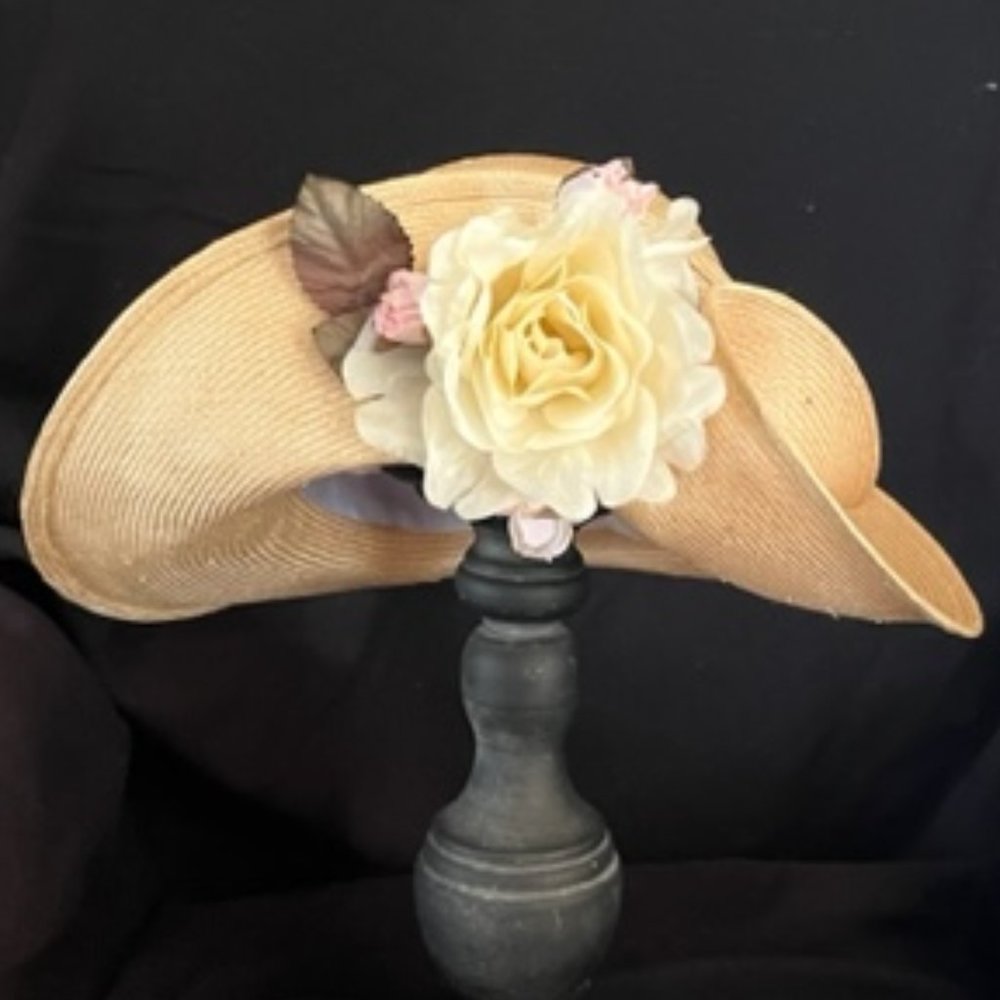 Gorgeous wide brim Custom made hat